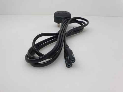 For Samsung UA40N5300AKXZN 40" TV Mains Power Cable AC Power Lead Cord 2m UK - Picture 2 of 5