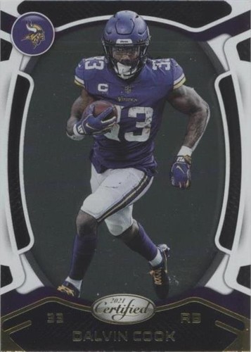 r34 2021 Panini Prizm Football Dalvin Cook Brilliance Insert B-12