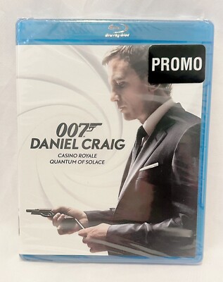 007 James Bond Casino Royale Quantum of Solace Blu Ray Promo Set New Sealed