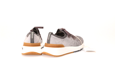 Brunello Cucinelli|SNEAKERS (MZUKISO250 CYD86) BRUNELLO CUCINELLI Cotton chiné knit runners MZUKISO250