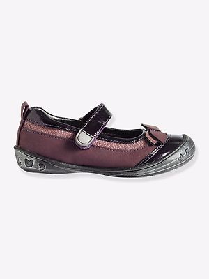 Mädchen Leder Mary Janes mit Touch 'n' Close Verschluss UK12,5J EU31 JS26 27