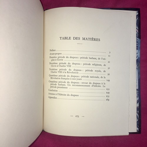 DOCTEUR CHARLES HACKS. GÉNÉRAL LINARÈS. HISTOIRE DU DRAPEAU FRANÇAIS. 1948. - Picture 11 of 12