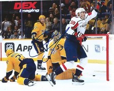 Aliaksei Protas Signed 8x10 Photo Washington Capitals Autographed COA