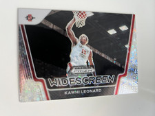 KAWHI LEONARD 2021-22 Panini Prizm Draft WIDESCREEN Silver Circles RC