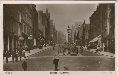 THE HILLTOWN, DUNDEE - Angus Postkarte Schnellfoto