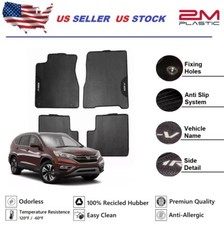 Floor Mat Rubber For Honda Crv-C 2007-2014 Custom Model 2MPLASTIC