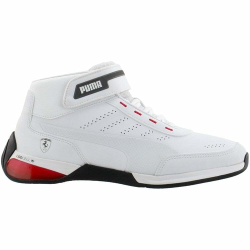 puma mercedes kart cat lqdcell mid top casual shoes black