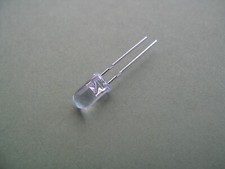 3mm or 5mm RGB Colour Changing LED -  SLOW CYCLE - CLEAR or DIFFUSED 1-50 pcs UK