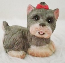 Homco terrier puppy vintage
