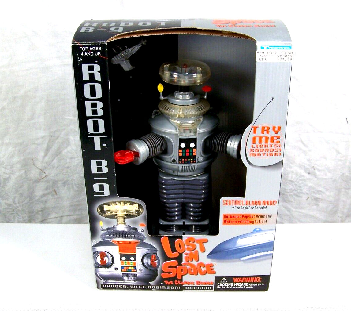 Robot B9 Classic Lost in Space Toy 1997 Tested All Functions Work Complete NIB eBay