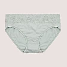 Vanity Fair Effortless HIPSTER Panty Size 7 LARGE Mint Chip 18277