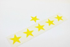 NEW FULL ROLL OF 1000 STAR TANNING STICKERS