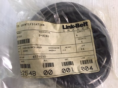 22A0166 Link-Belt  O-RING  22A 0166 Link Belt  - QTY of 2 O-RINGS