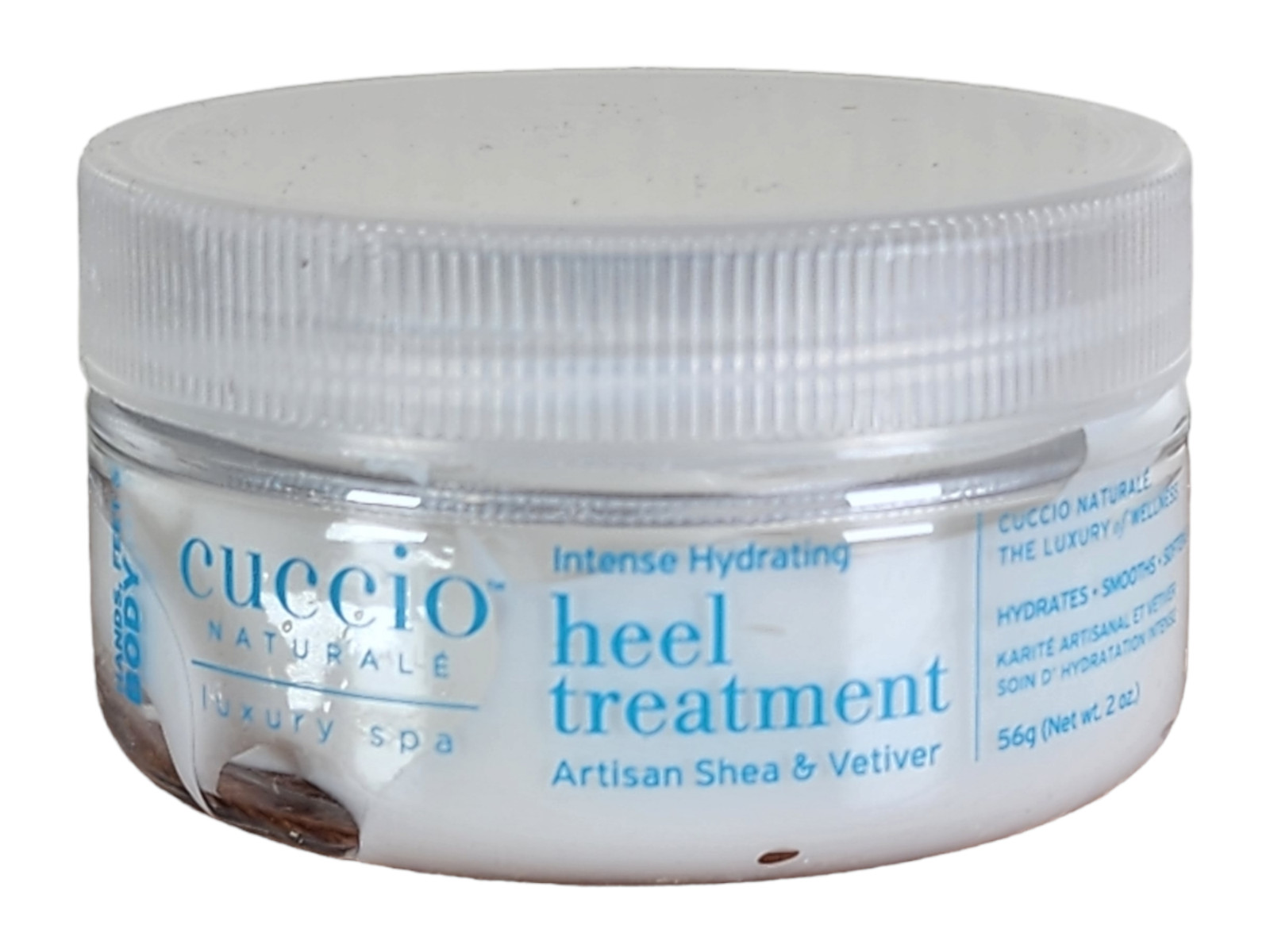 Cuccio Naturale Luxury Spa Intense Hydrating Heel Treatment Artisan Shea 2 oz