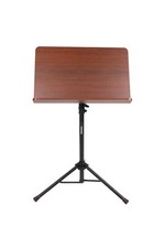 Muziekstandaard van onbehandeld hout