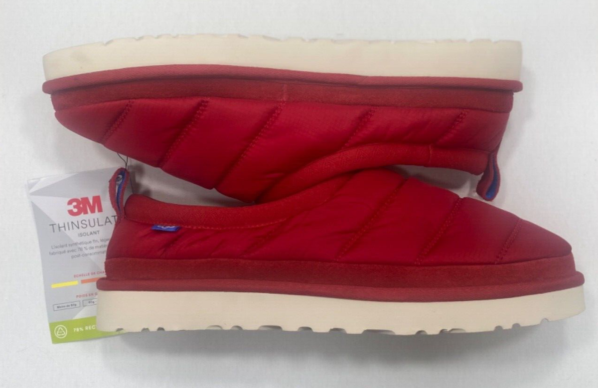 UGG TASMAN LTA RED POLYESTER PUFF/ WOOL SLIPPERS SHOES, MEN US Size 12 New UGG Unisex Tasman LTA Slipper in Samba Red | Mercari main image 3