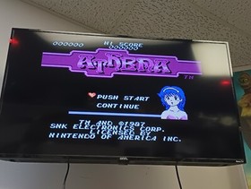 Athena Original Nintendo NES Game Tested + Working & Authentic