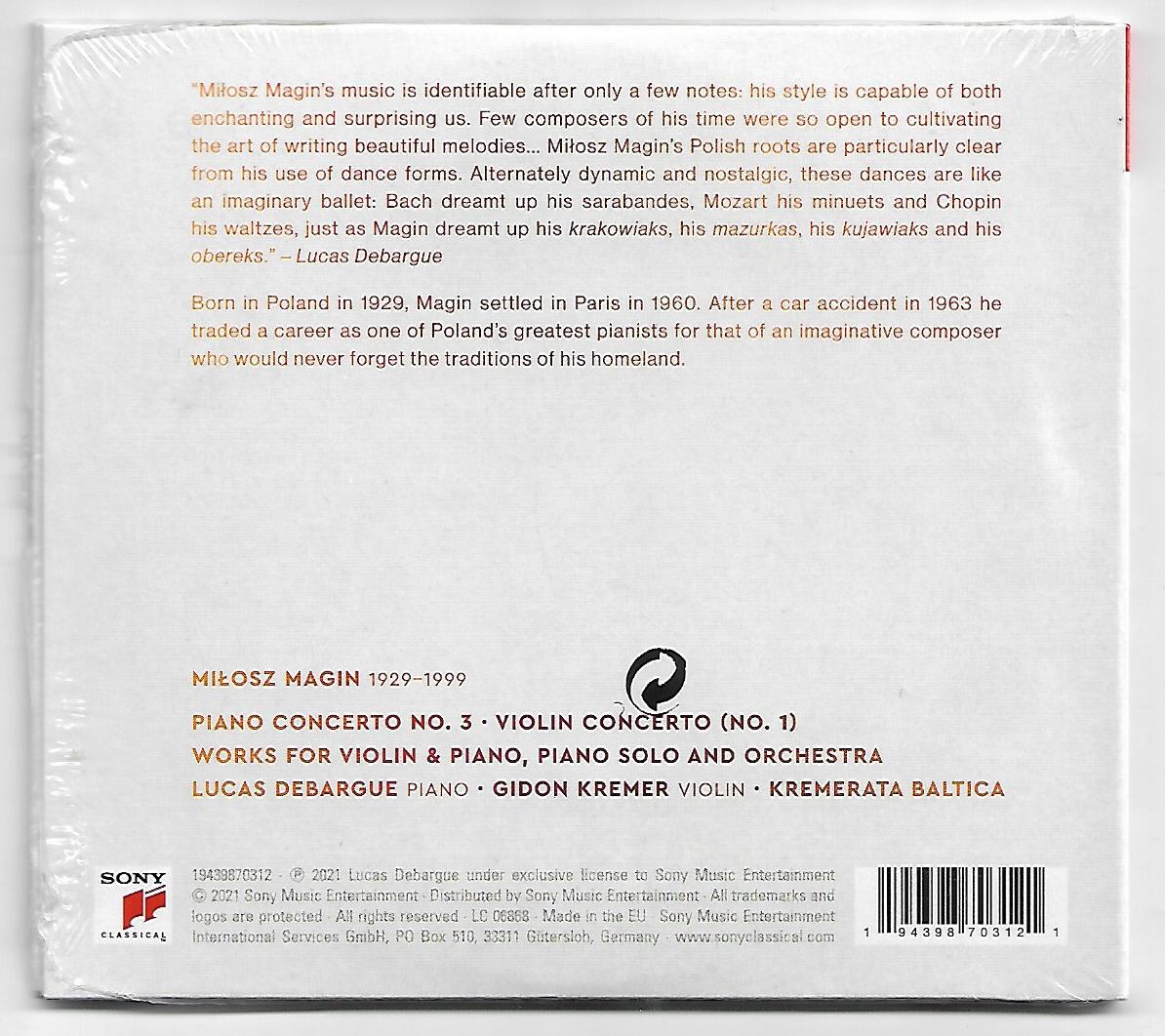 ZAL -The Music Of Milosz Magin - CD 2021/NEU/OVP/NEW/Sealed