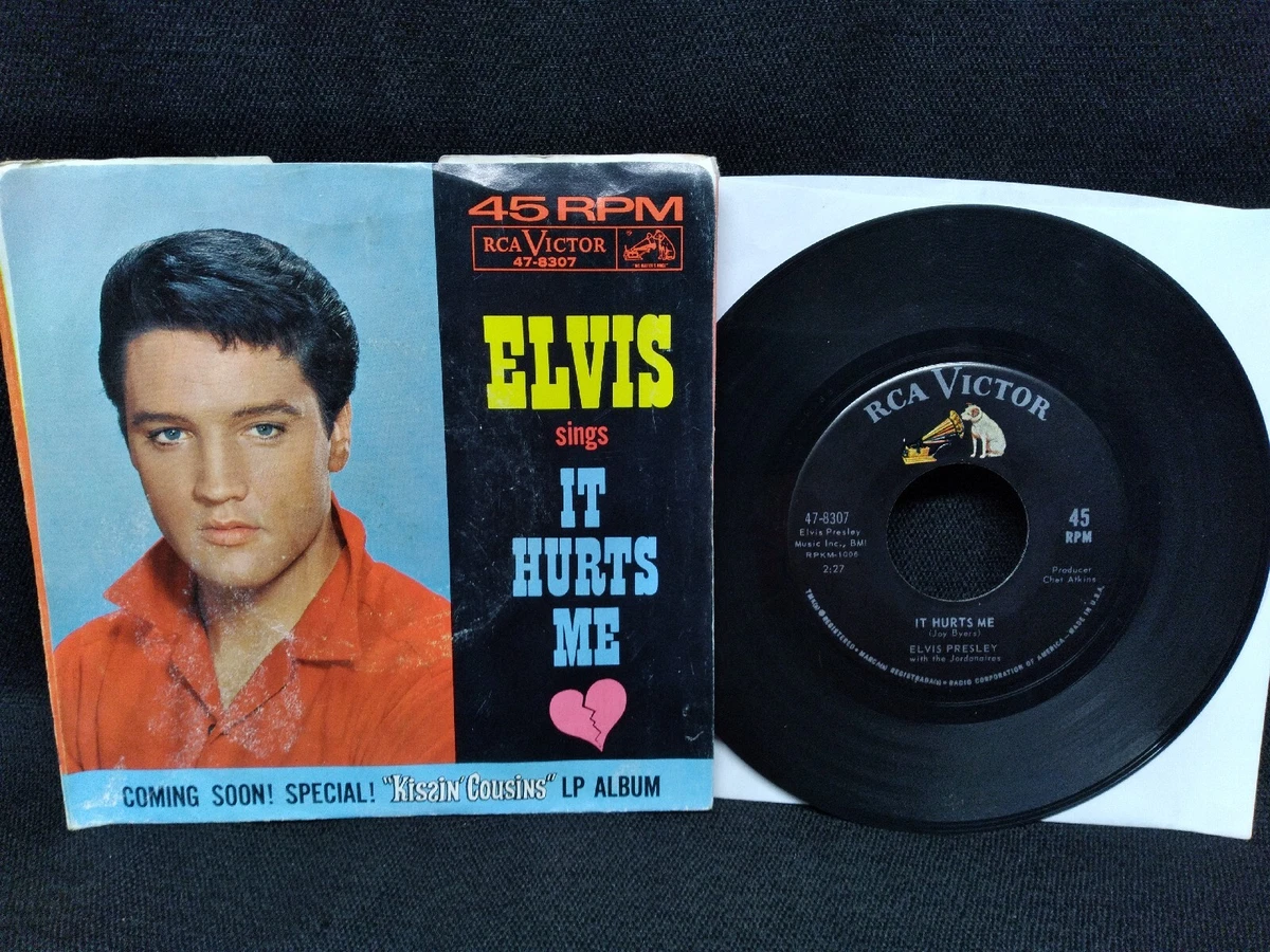 Elvis Presley Kissin' Cousins / It Hurts Me 45 RPM RCA Victor 47-8307 1964  | eBay