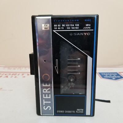 Vintage Sanyo MGR59 Stereo Cassette Player FOR PARTS