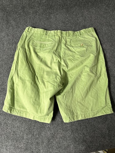 Peter Millar pantaloncino golf chino davanti piatto uomo 38 verde 9" cuciture interne cotone pima - Foto 6 di 12