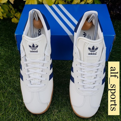 ❤ BNWB & Authentic adidas originals ® Gazelle Trainers in Cloud White UK Size 7 - Picture 8 of 19