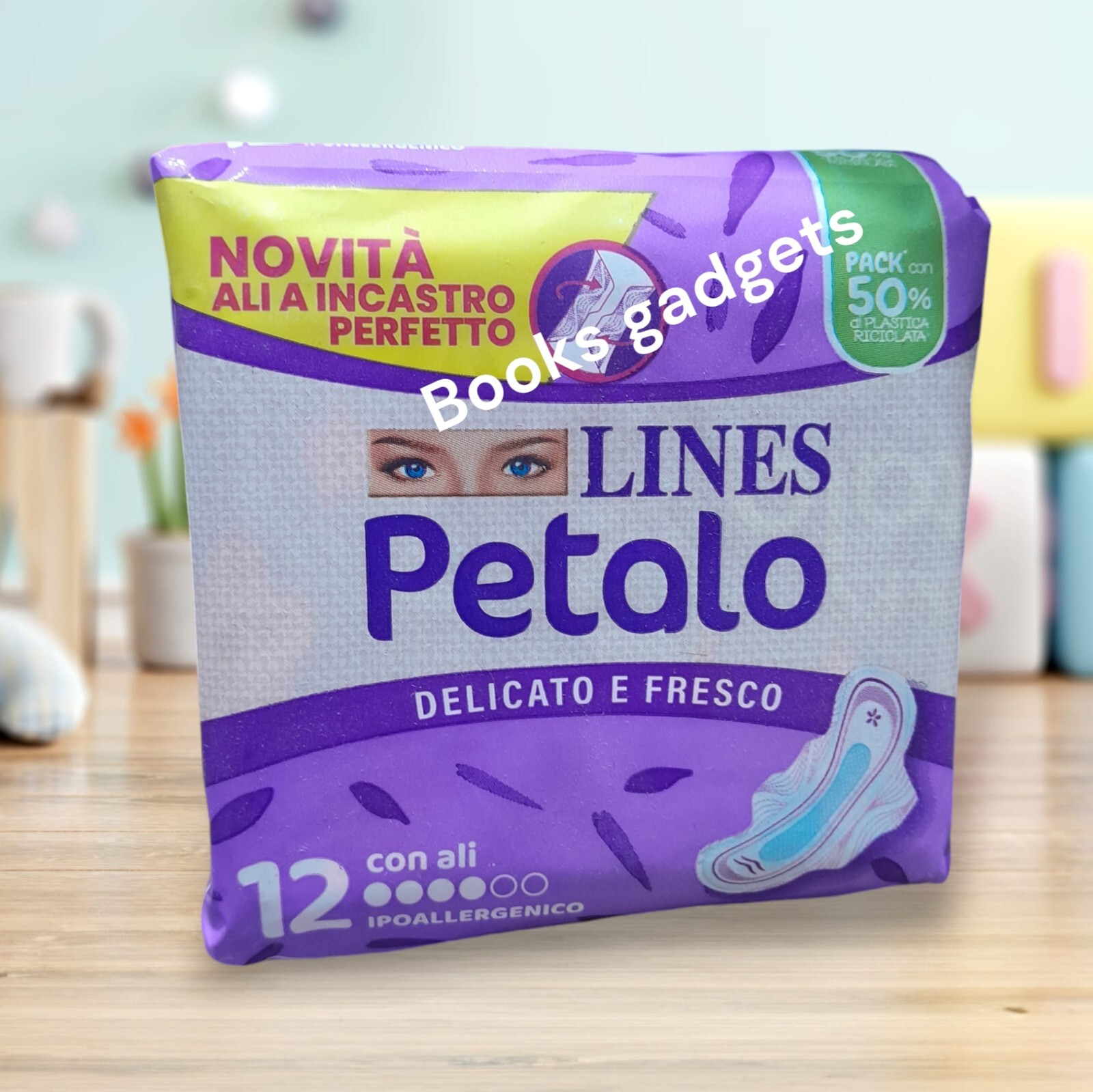 LINES PETALO BLU C/ALI 12PZ - Immagine 2
