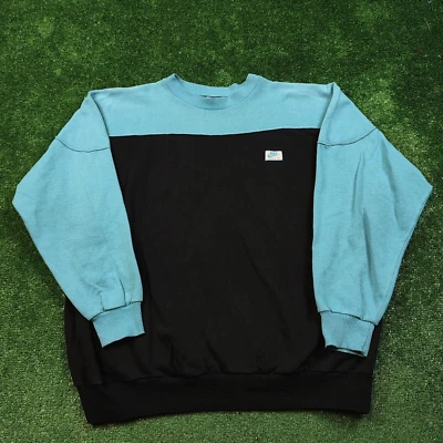 Sweat Nike années 80 adulte XL Oregon USA bleu noir vintage pull rare Swoosh* - Photo 1/4