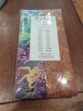 Batik Quilting Cuts 40- 44"X 2 1/2" Mermaid Party Collection