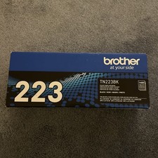 Genuine Brother TN-223BK Black Toner Cartridge - New Sealed OEM Retail