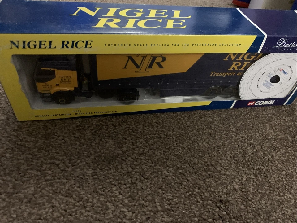 CORGI RENAULT CORTINA LADO NIGEL TRANSPORTE ARROZ 1/50 75605 Foto 2 de 4