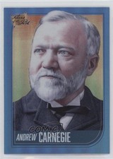 2021 Super Products Pieces of the Past Light Blue Andrew Carnegie #28 0t2