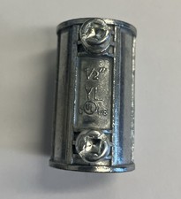 1/2" EMT SET SCREW COUPLING DIE CAST ALUMINUM EA