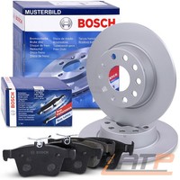 Bosch Bremsscheiben + BremsbeläGe Hinterachse U.A. FüR Lexus, Subaru, Toyota