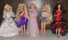 Vtg Lot Of 5 80s & 90s Barbie Dolls