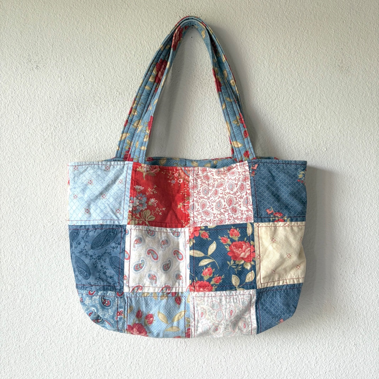 Handmade patchwork purse patchwork bag patchwork … - image 3