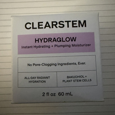 CLEARSTEM HYDRAGLOW Hydrating + Plumping Moisturizer Bakuchiol 2 fl oz