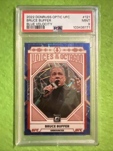 2022 Bruce Buffer [Blue Velocity] #121