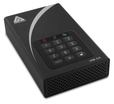 Apricorn ADT-3PL256-6000 6TB Aegis Padlock DT Secure **New Retail** 256BIT H ~E~