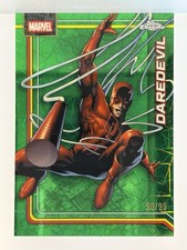 2026 Topps Chrome Marvel Daredevil #25 Hulk Green Lazer Refractor /99
