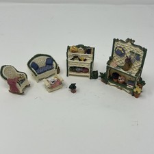 Avon Victorian Memories The Patio 1:24 Dollhouse Miniature Furniture Set 2001