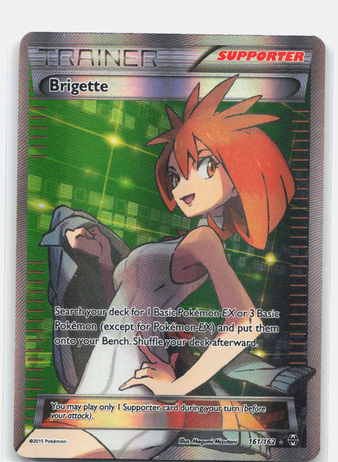 Brigette (Full Art) Holo Ultra Rare XY - BREAKthrough 161/162 NM