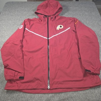 Nike NFL Washington Commanders Redskins Team Issue Storm FIT Rain Jacket XXL NEW