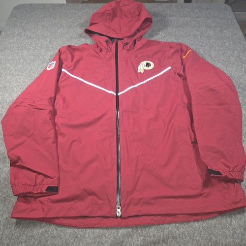 Nike NFL Washington Commanders Redskins Team Issue Storm FIT Rain Jacket XXL NEW
