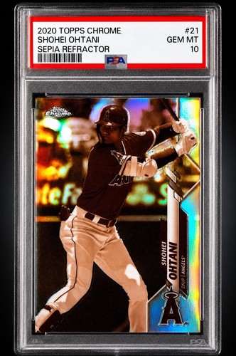 2020 Shohei Ohtani [Sepia Refractor] #21