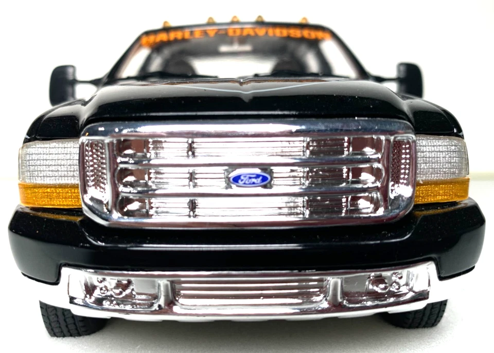 Camión modelo Harley-Davidson 2001 F-150 escala 1:24 Low Rider motocicleta INV#3088 Foto 3 de 4