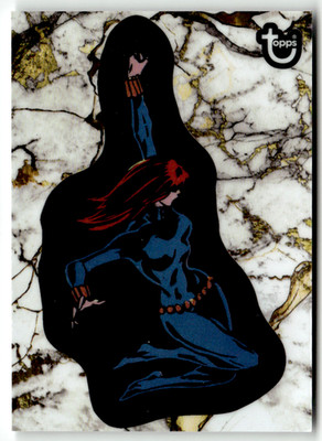 Topps Marvel Comic Book Heroes 2025 Card No. 1 Black Widow
