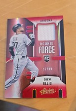 2022 Panini Absolute - Rookie Force Drew Ellis #RF-DE Spectrum Red /99 (MEM, RC)