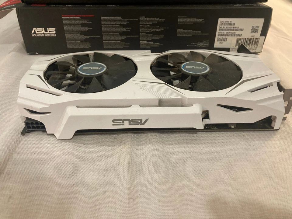 Asus Radeon RX480 4GB GDDR5 Dual Series Graphics Card - Image 4 of 4