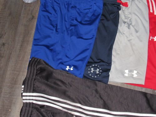 Boy's 32 Pc Lot Size XL 16 18 Shirts Pants Shorts UNDER ARMOUR NIKE ADIDAS - Picture 21 of 23